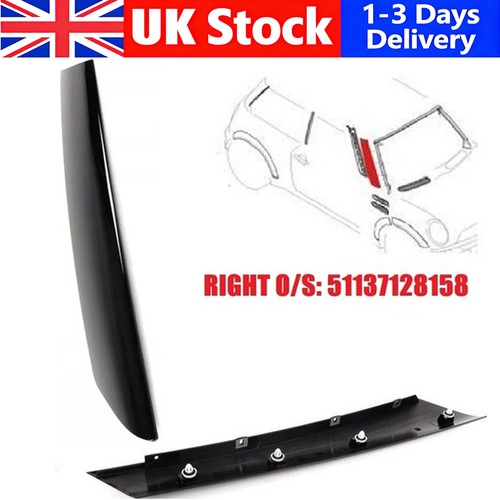 Pillar molding black - pillar,