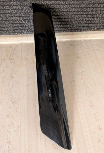 Genuine black windshield trim - windshield,