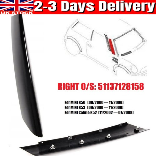 Pillar molding black - uk,