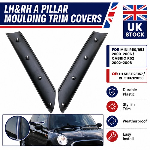 2pcs windscreen post trim - 2pcs,